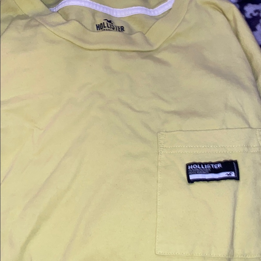 Bright Neon Green Hollister Shirt